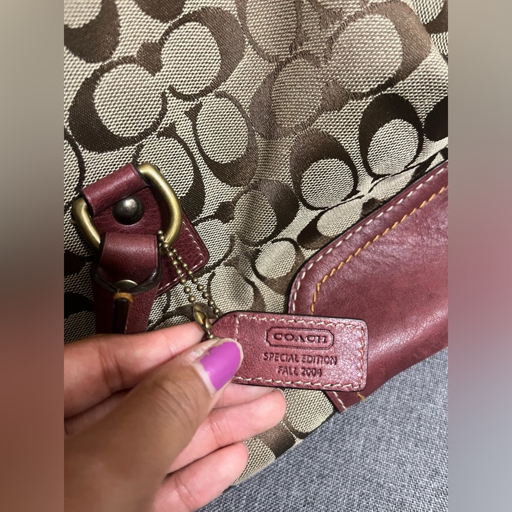 Coach SoHo Signature Satchel Special Edition Fall 2004 bag vintage 5774 - Picture 10 of 10